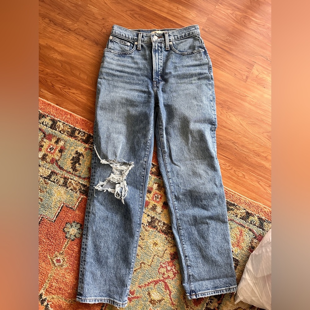 Madewell perfect vintage straight jean